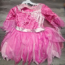 Pink Fairy Costume Kids Size 3-4