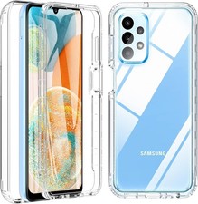 COVER 360° PER SAMSUNG GALAXY A13 4G / 5G CUSTODIA FRONTE RETRO TRASPARENTE TPU