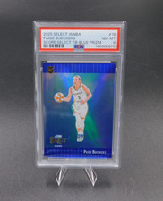 Paige Bueckers 2025-26 Select Score Throwback RC Blue /49 PSA 8 Dallas Wings