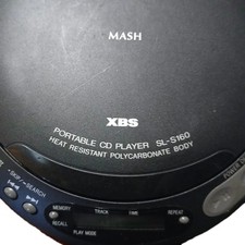Panasonic SL-S160 Portable CD Player MASH XBS VTG 90s TESTED W/Power Supply