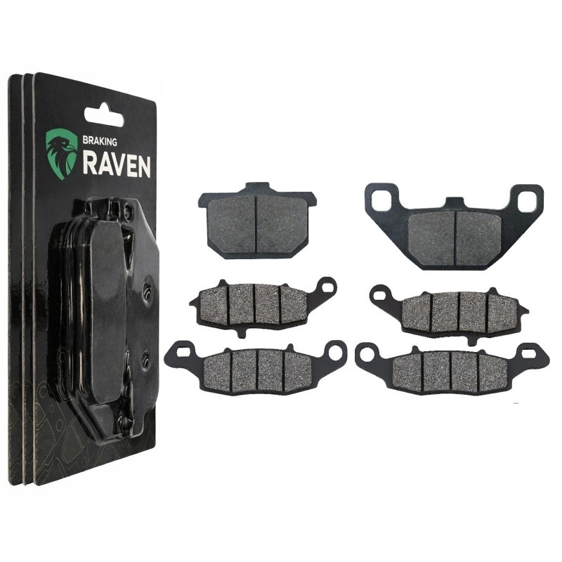 Plaquettes de frein avant et arrière pour moto Kawasaki Vulcan 1500 Classic VN1500