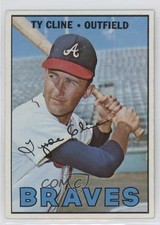 1967 Topps High # Ty Cline #591 06mi