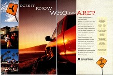 GM General Motors Vintage Print Ad Poster Cars Trucks Vehicles 1990s-2000s