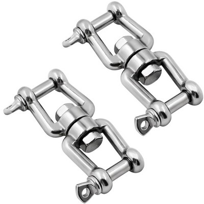 Boat Anchor Swivel Shackle 1/4 inch 5/16 inch 3/8 inch 1/2 inch (4 Size) Jaw ...