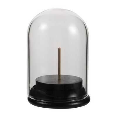 Glass Dome Display Figure Case Decorative Cloche Butterfly Specimen