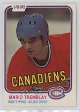 1981-82 O-Pee-Chee Mario Tremblay #192 1e5k