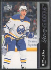 2021-22 UD Series 2 Brett Murray 455 Young Guns RC