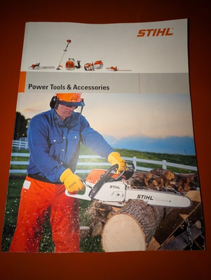#ad STIHL 2011 Power Tools amp; Accessories Dealer Catalog Chainsaws Gear $7.90