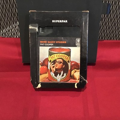 More Saucy Stories  pat Cooper  8-track  Vintage Comedy