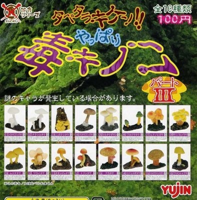 Misfood Tabeta Raki Ken After All Poison Mushroom Part III All 16 Types Kaomoji