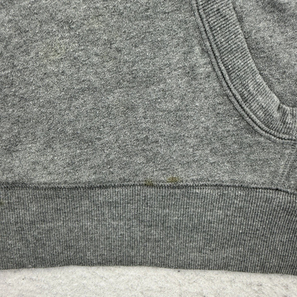 Made for Life Sweatshirt Womens Medium M Gray Pink Short Sleeve Pullover - Image 4 of 4