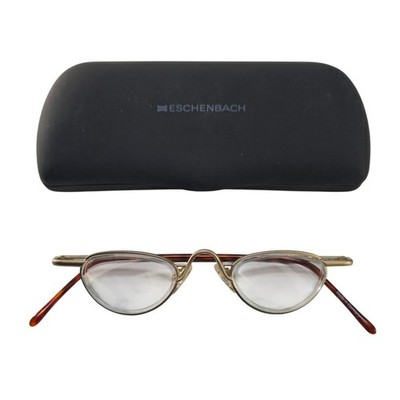 Eschenbach Noves Bino 1681-5D Low Vision Magnifying Glasses Germany Gld Tortoise