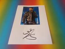 Usher Sänger signed signiert autograph Autogramm auf Briefkarte + Bild in person