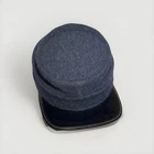 Civil War Union Kepi Style Cap Reproduction Wool Blue Soldier Hat Medium