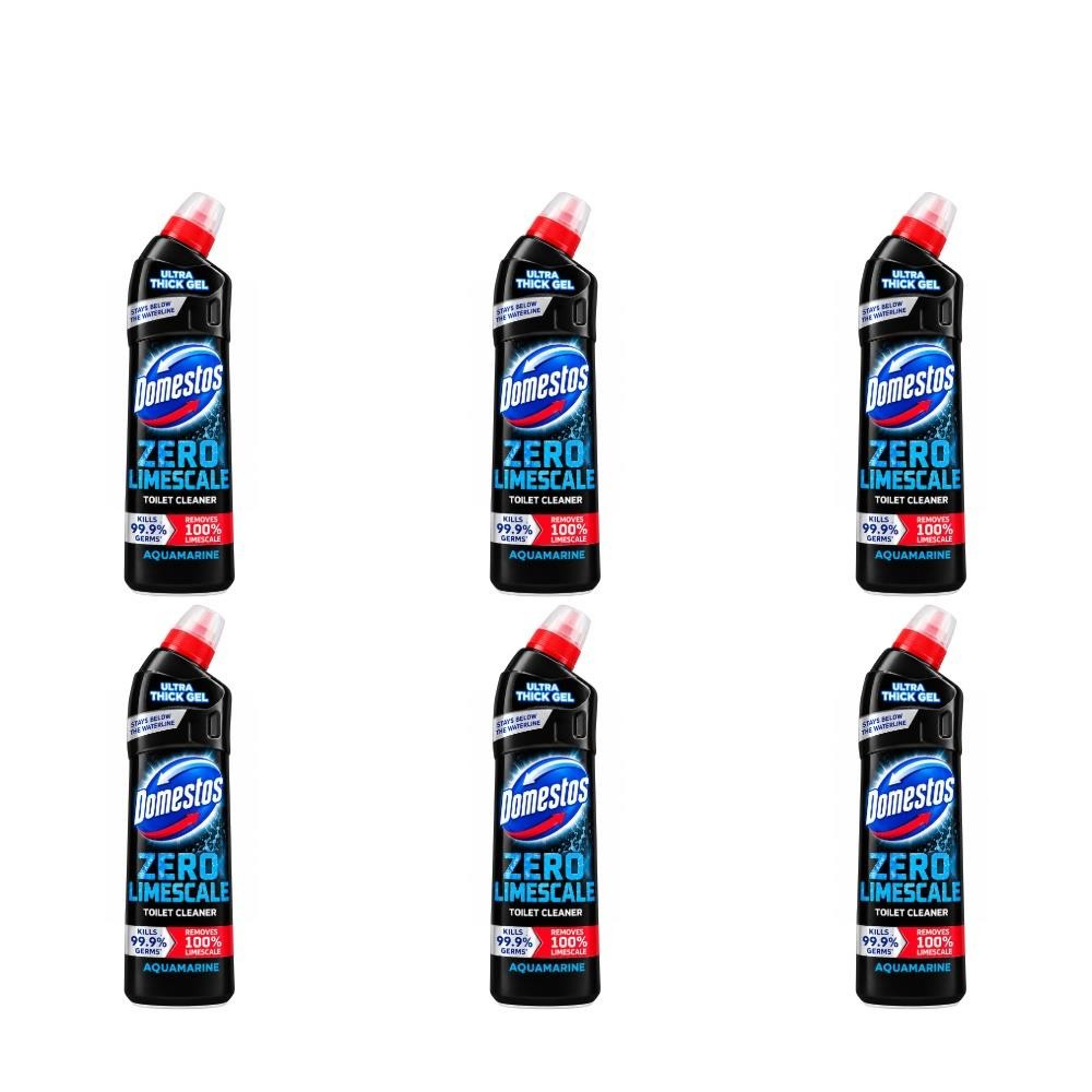 Domestos Zero Limescale Aquamarine Toilet Cleaner 750ml - Image 3
