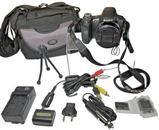 Sony Cyber-Shot DSC-HX1 9.1MP 20X Optical Zoom Digital Camera w Accessories  EUC