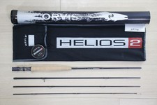 Orvis Helios 2 7' 4wt 4pc Fly Rod Mid Flex Purple w/Tube Sock  I11
