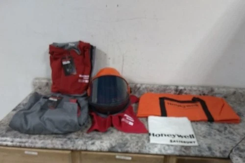 Honeywell Salisbury SK40RG4X-LF Size 4XL Gray/Red Arc Flash Clothing Kit - product listing photo