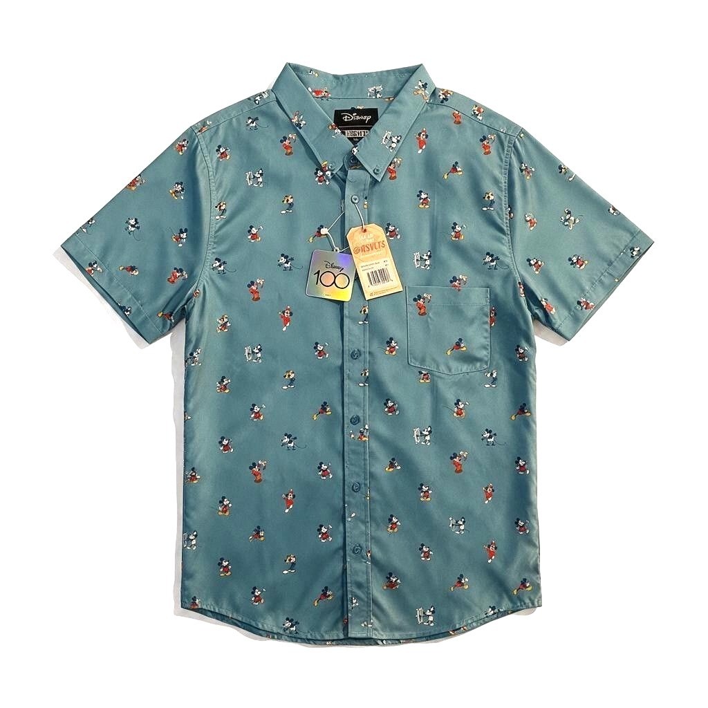 Disney x RSVLTS “Lil Mickeys” Disney 100 KUNUFLEX Short Sleeve Shirt ...