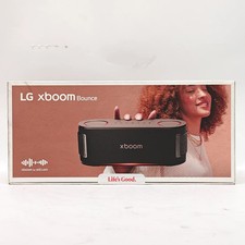 New LG xboom Bounce Portable Bluetooth Speaker Black AUSAWBK