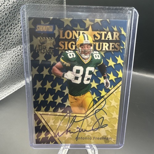 Antonio Freeman #LS10 1999 Stadium Club Lone Star Signatures card