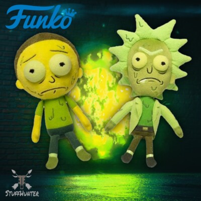 Funko PLUSH Galactic Rick and Morty 20cm - Plüsch Stofftier Puppe - Neu