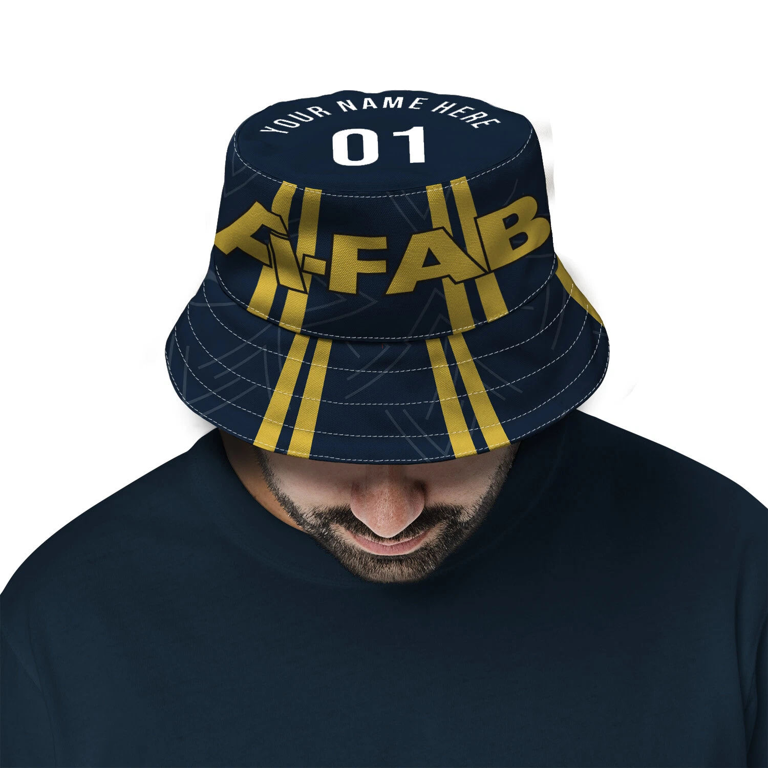 Aberdeen 1993 Away Classic Retro Football Bucket Hat Fisherman Hat Unofficial