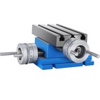 7.3 x 4" Milling Machine Work Table with Three T-shaped Grooves Easy to Adjust