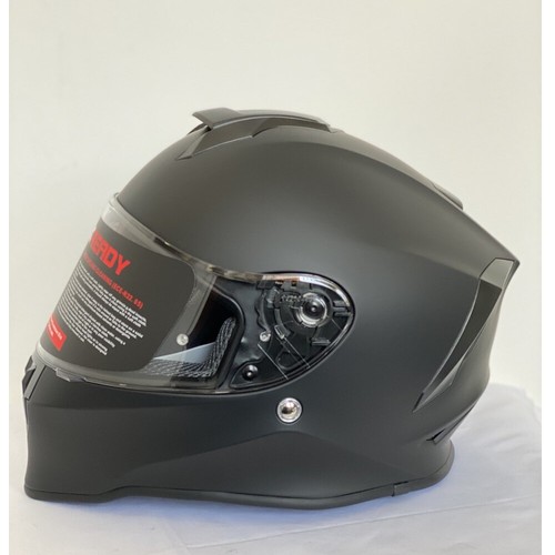 VCAN V151 Full Face Motorcycle Motorbike Crash Safety Adult Helmet Clear Visor - Picture 20 of 22