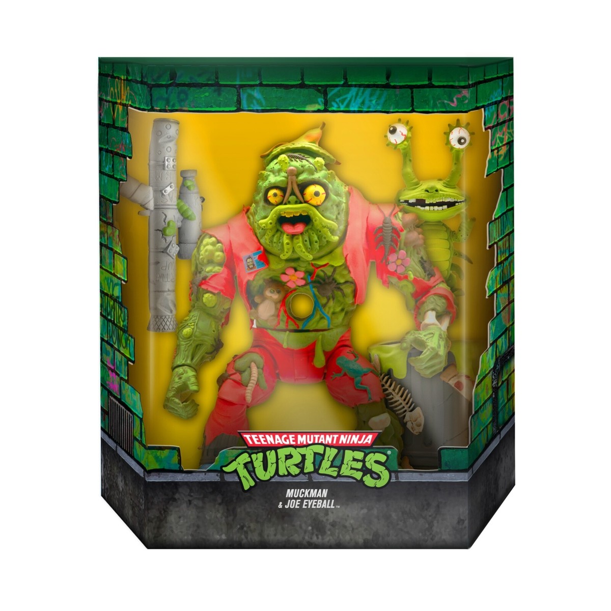 Super 7 TMNT Ultimates: Muckman and Joe Eyeball Action Figure | eBay