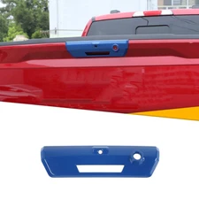 Rear Tailgate Door Handle Decor Cover Trim Accessories For Ford F150 2021+ Blue 