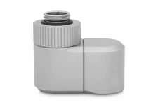 EKWB EK-Quantum Torque Double Rotary Offset 21 Fitting, Satin Titanium