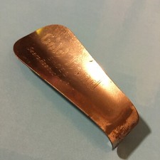 Metal Shoe Horn   Gold Bond Shoes, Sears Roebuck and Co. - Free Retail Premium