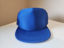 New Lot 10 Royal Blue Adjustable Baseball Trucker Hats Blank Caps Bulk Wholesale