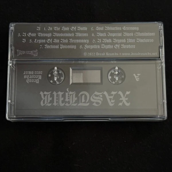 Xasthur ‎– Nocturnal Poisoning CASSETTE TAPE - Black Metal - SEALED NEW Foto 2 de 2