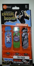 Tony Hawk HexBug Circuit Boards 3 pk Interchangeable Skateboard Decks CAT