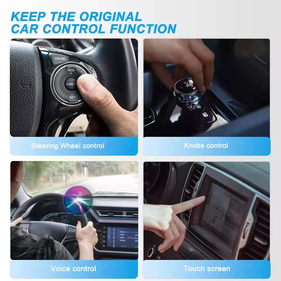 Adattatore Wireless USB Apple Car Play Android Auto Universale Plug & Play - Miniatura 7