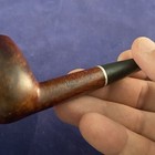 Imported Briar Signature Pipe With Stem Elmer Johnston  — photo 5
