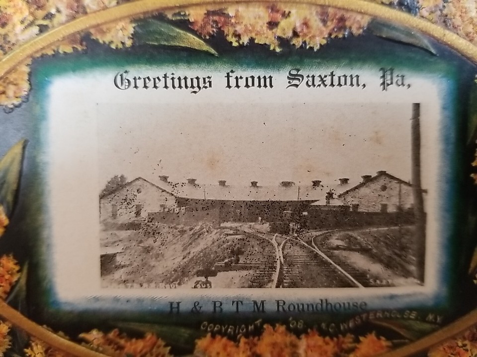 Huntingdon & Broad Top Mountain Railroad Roundhouse Saxton Pa Bedford