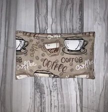 Rice therapeutic Flannel heat/cold Pack, rice bag, heat pad, Coffee Fabric