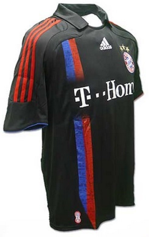 Trikot Adidas FC Bayern München 2007-2008 Third 3rd UEFA CUP