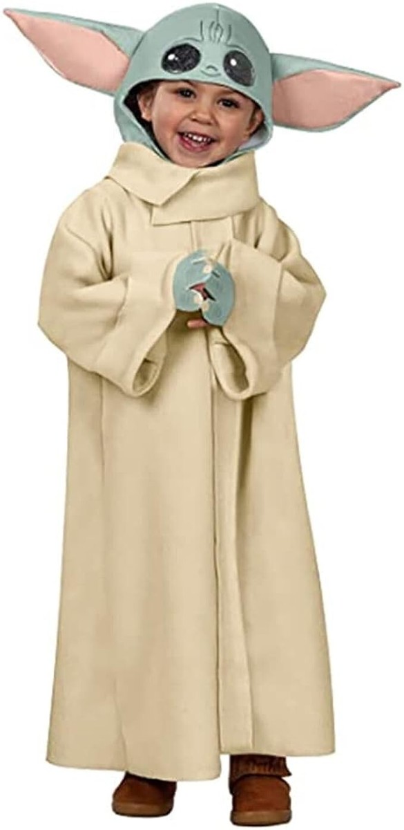 Quenny new children's star wars costume,yoda Jedi master alien