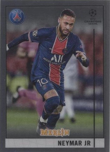 Neymar Jr PSG #PSG17 - 2020/21 Topps Champions League Sticker | eBay