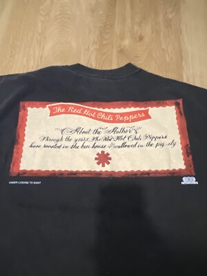 001 レッチリ red hot chili peppers 1995年製 001 レッチリ red hot chili peppers 1995年製 - メルカリ