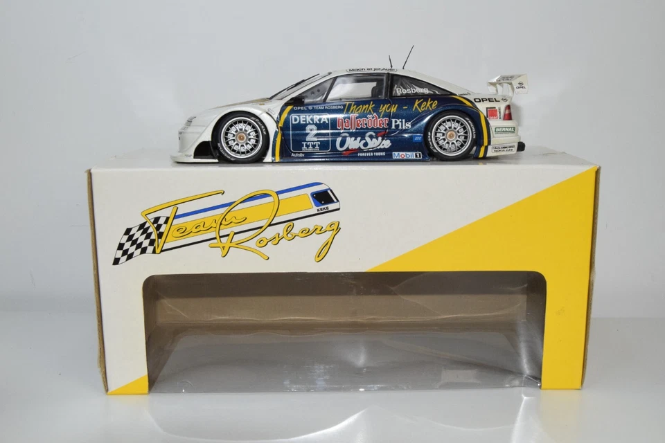 B27 1:18 MINICHAMPS 180 954282 OPEL CALIBRA V6 BYE BYE K ROSBERG #2 NMIB - Immagine 2 di 4