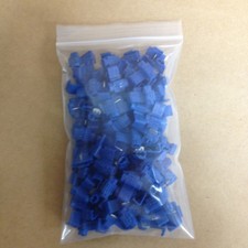 Blue Quick Splice Top Wire Connector 14-18AWG Gauge Lots Of 100pcs