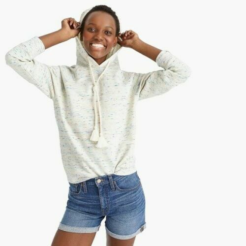 J.Crew Hoodie Womens Size Small Ivory 