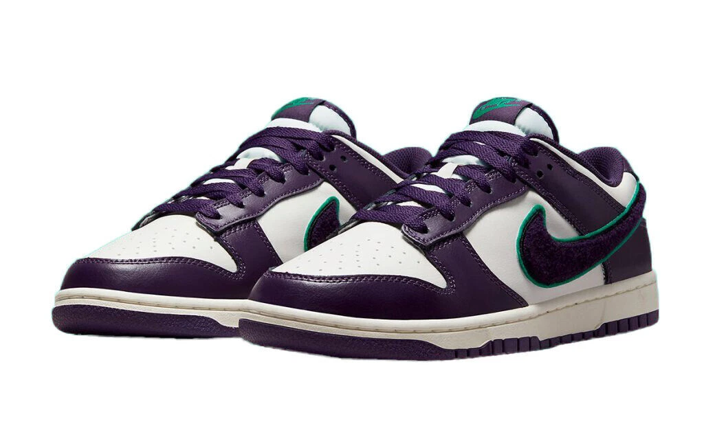 NIKE Dunk Low Retro DQ7683-100 Sail Neptune Green Grand Purple