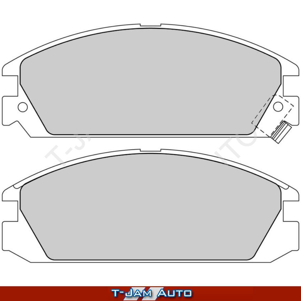 Brake Pads FRONT REAR Disc suits Honda Integra 1st Gen DA1 DA3 Disc ...