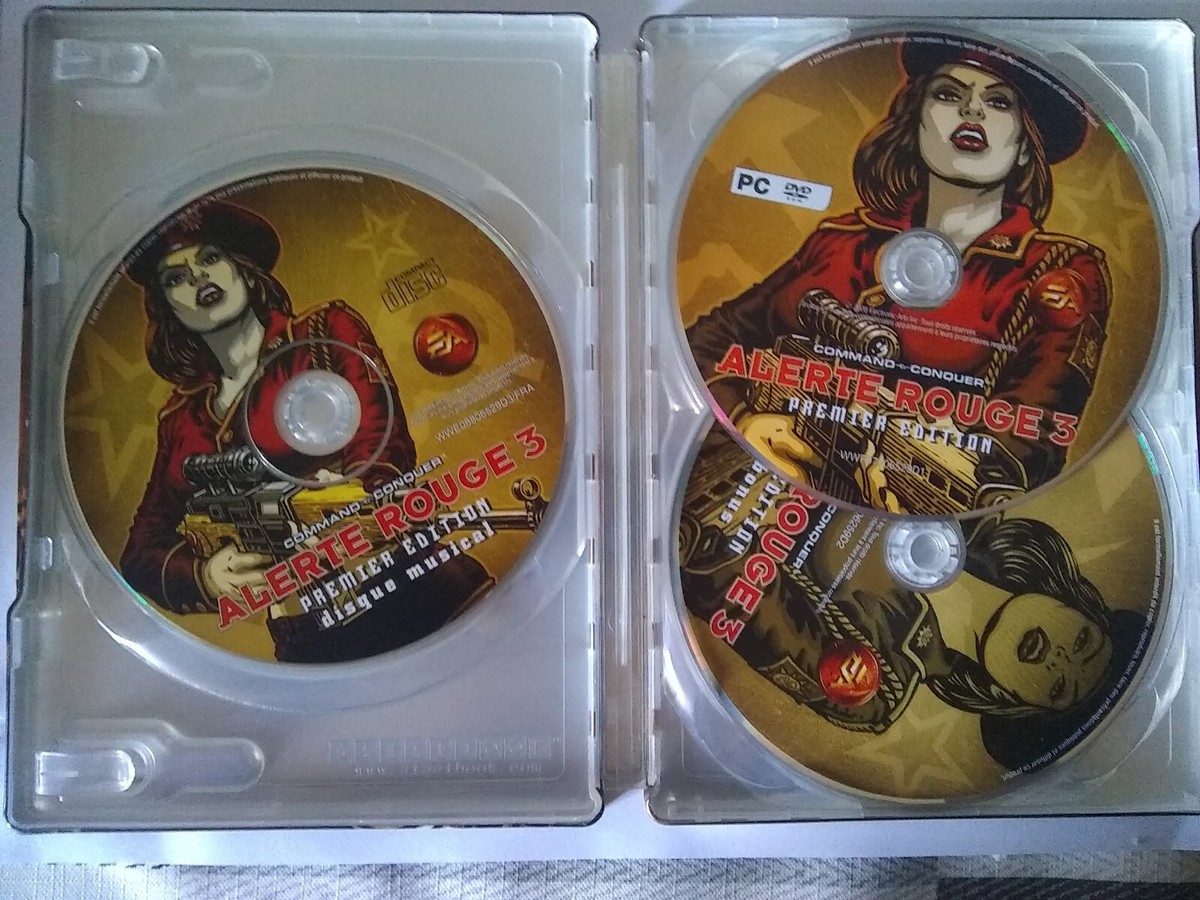 Jeu PC Command & Conquer: Alerte Rouge 3 - Première Édition Version Française, Comme Neuf